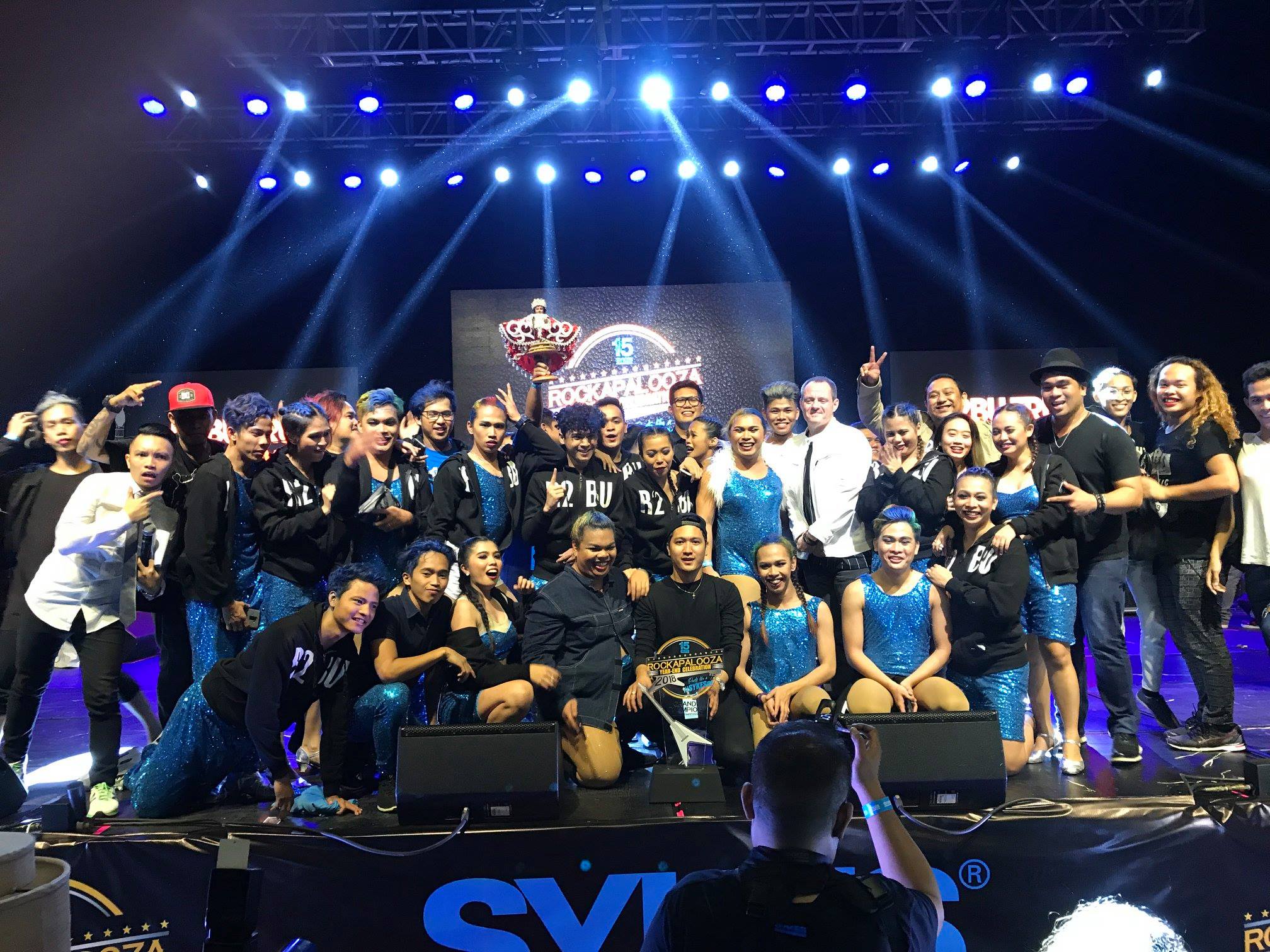 Team R2BU bagged the title as champions with their jaw-dropping performance