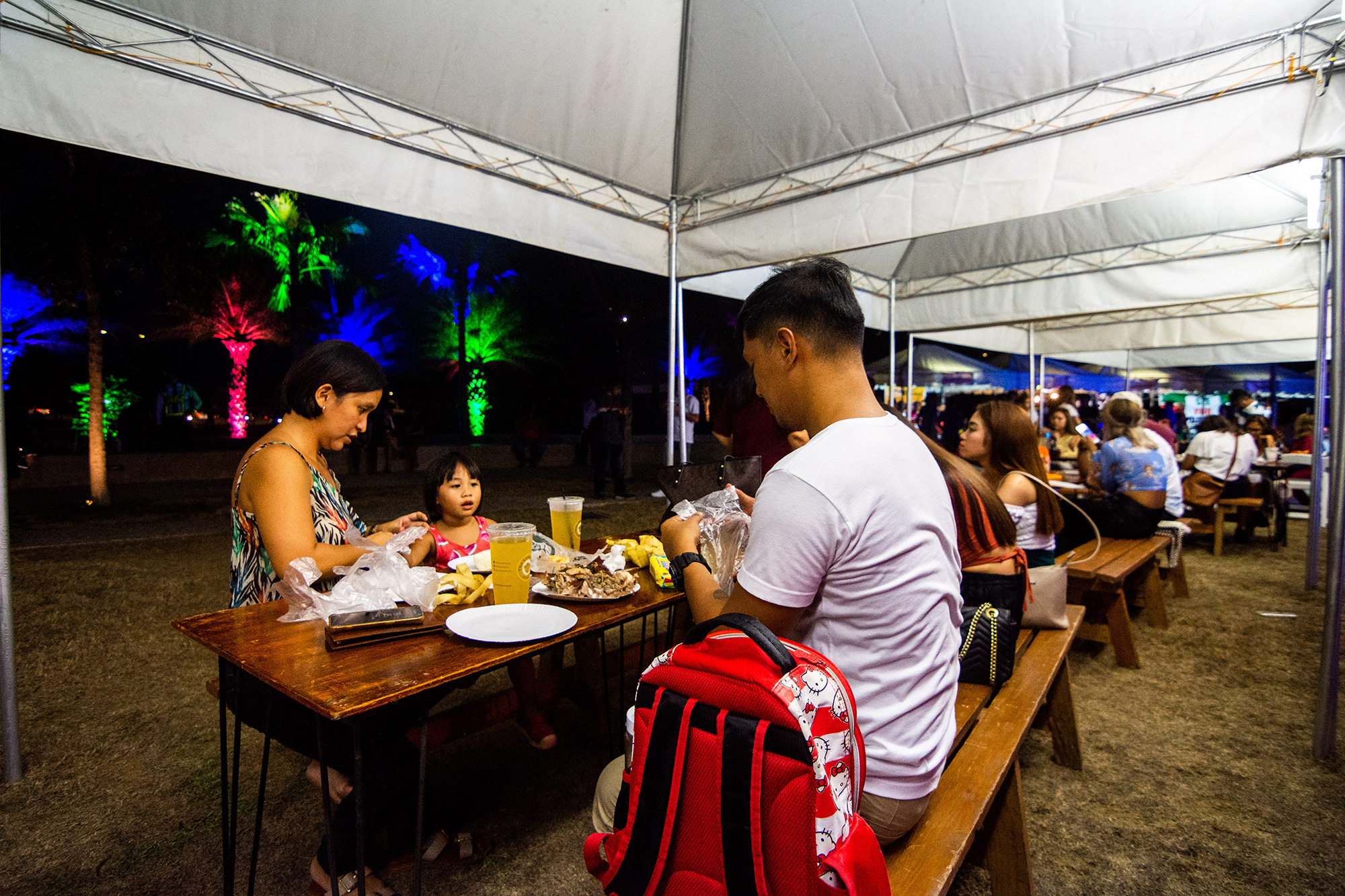 Dining at Summer Pop-up